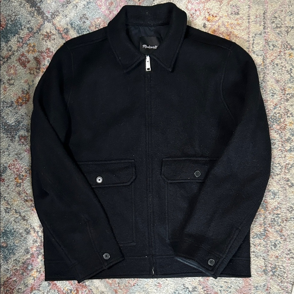 Madewell Zip Bomber Jacket